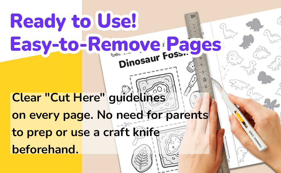 Clear Cut Here Guidelines - No Prep Needed